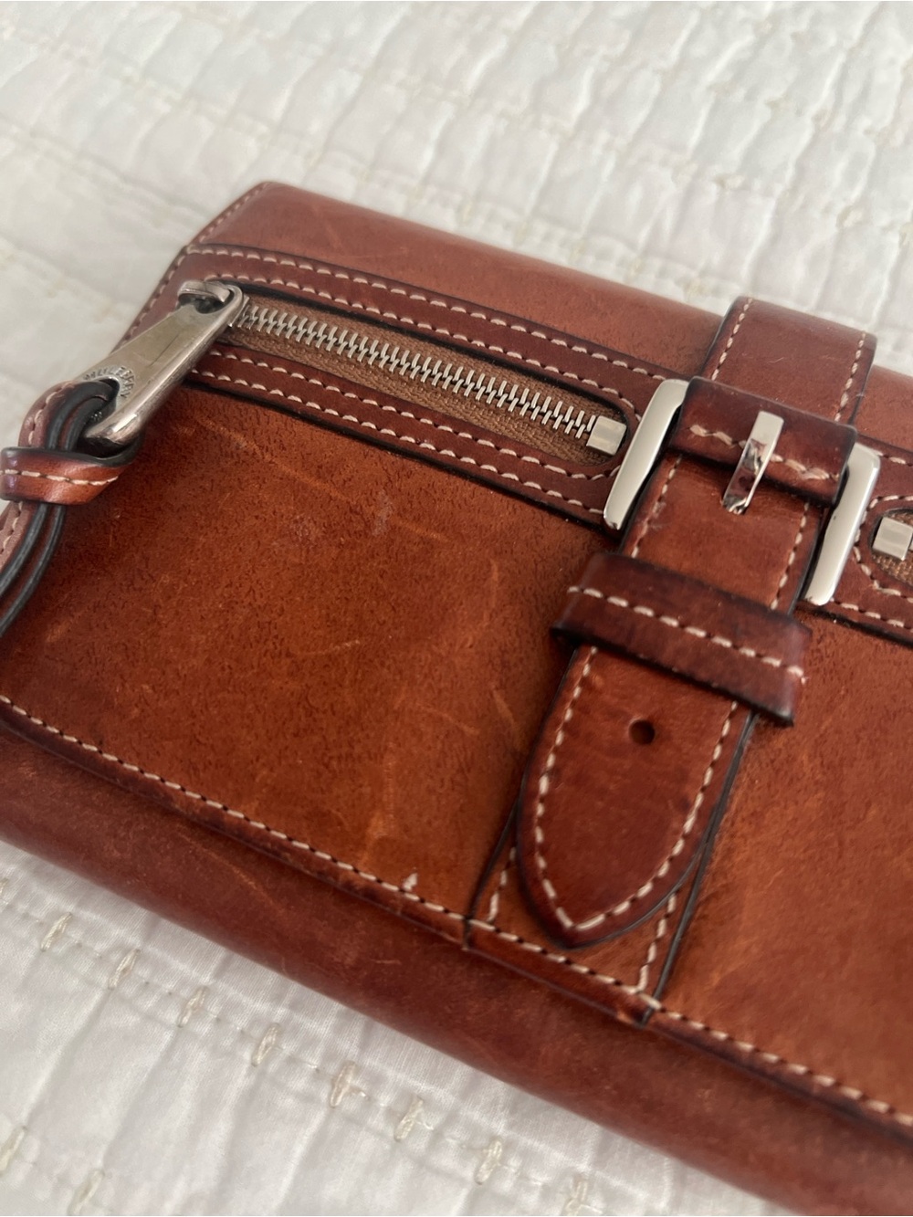 Vintage Mulberry Mabel Long Wallet in Brown - Picture 3 of 7